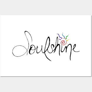 Soulshine Rainbow Logo Posters and Art